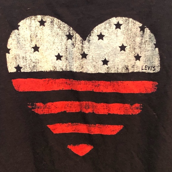 Vintage Levi’s Heart Tank Top (L/XL) - Picture 2 of 5